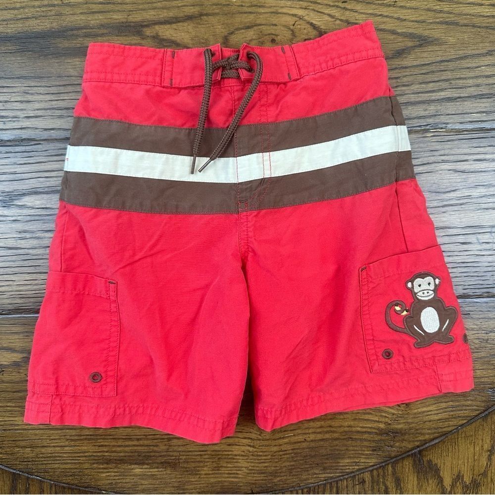 Janie and Jack 4 World Traveler Swim Trunks